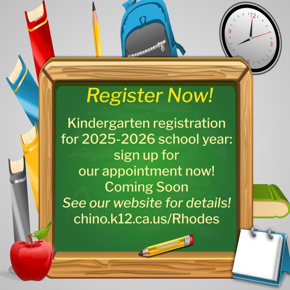   kinder registration appointments coming soon 